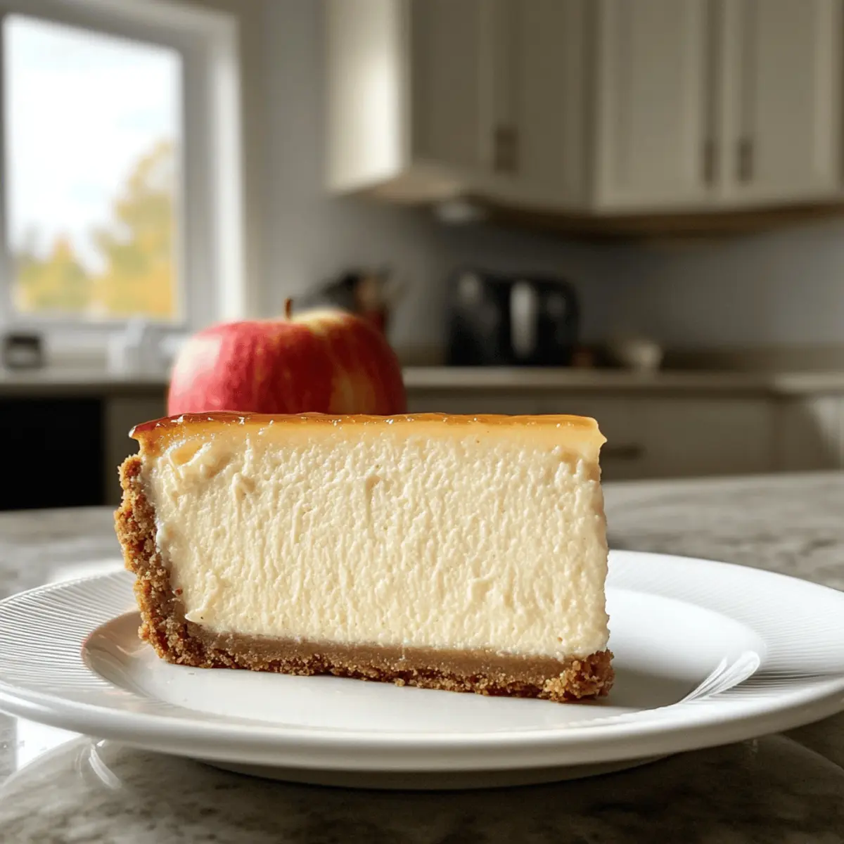 Apple Cider Cheesecake