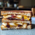Apple and Cranberry Grilled Cheese