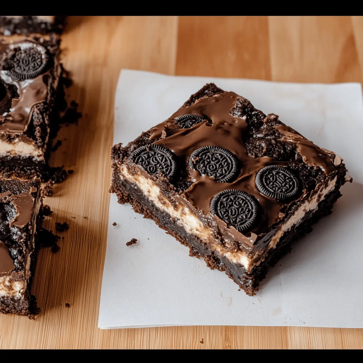 Brownie Cheesecake Bars