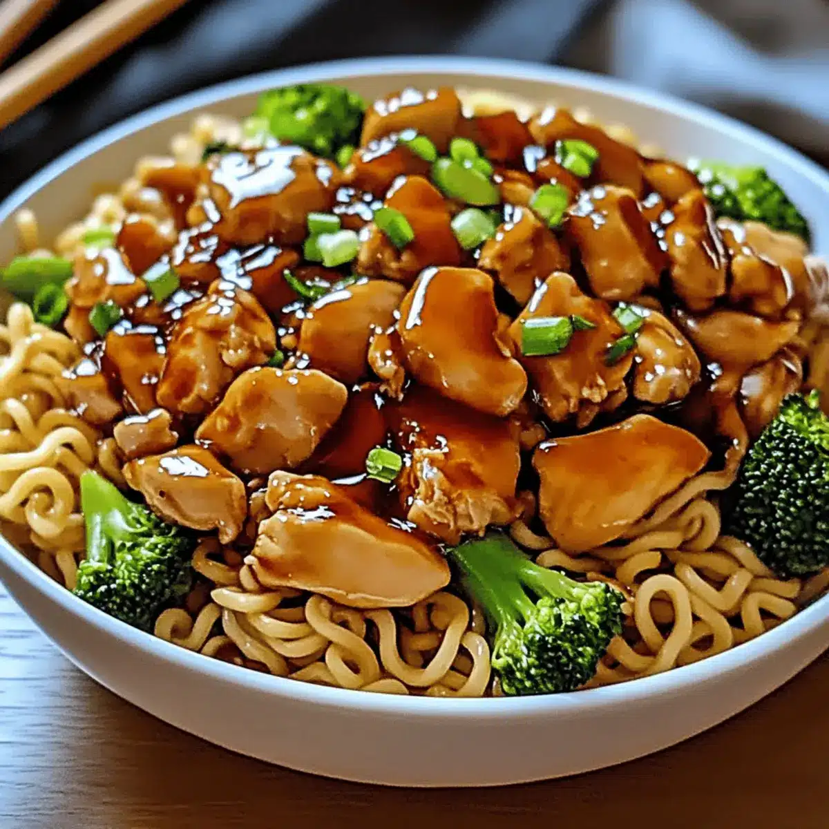 Chicken Teriyaki Noodles