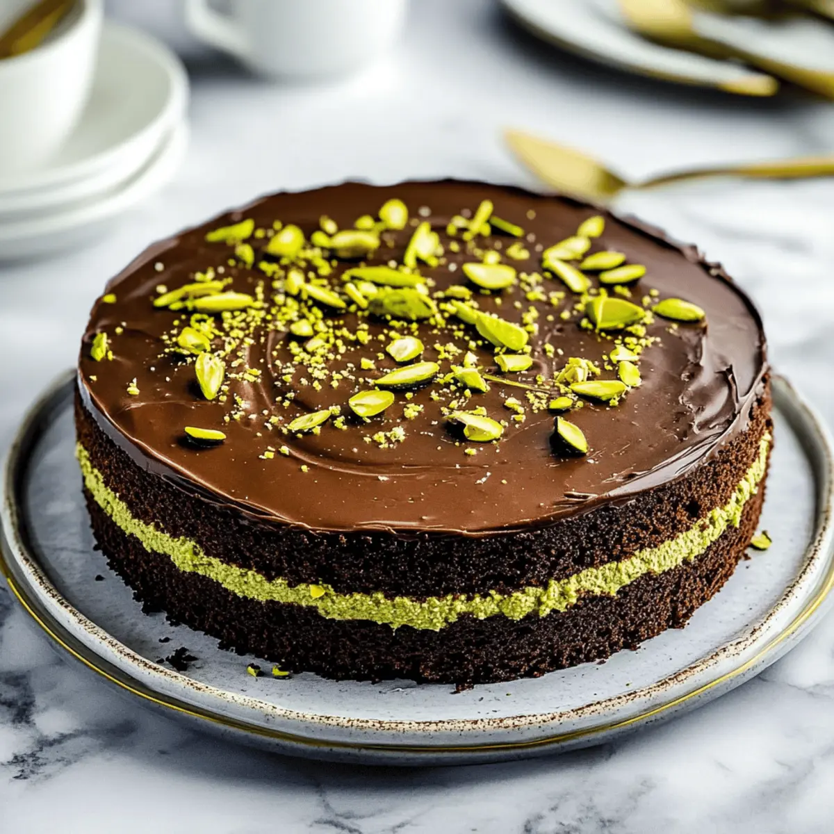 Dubai Chocolate Cake