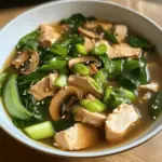Hearty Bokchoy Chicken Soup
