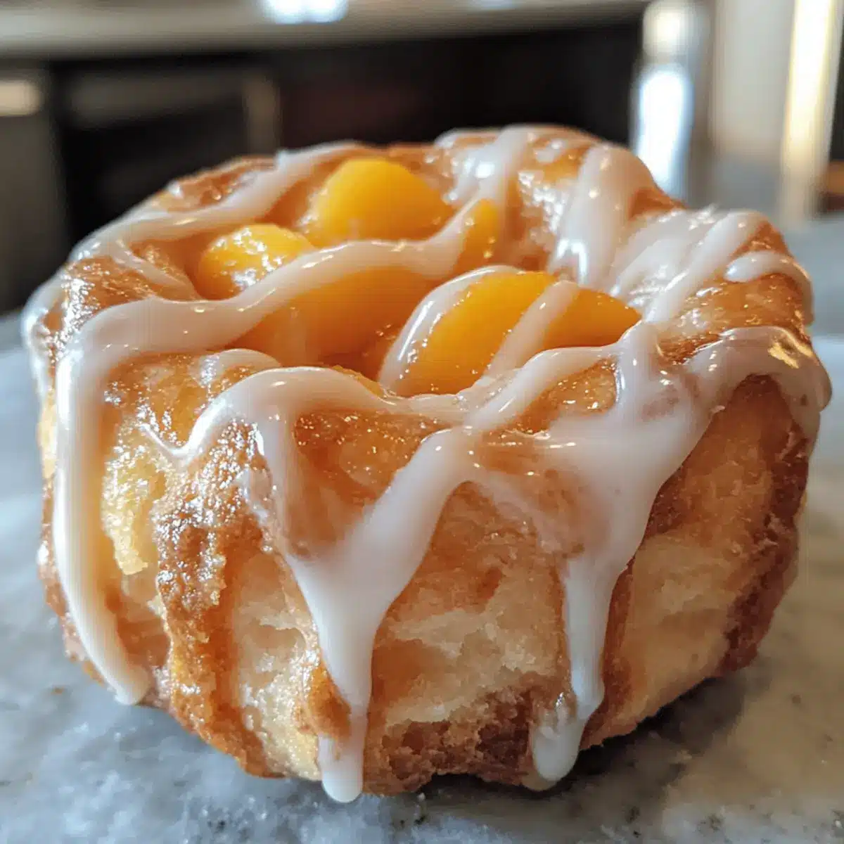Peach Pie Cruffins Recipe