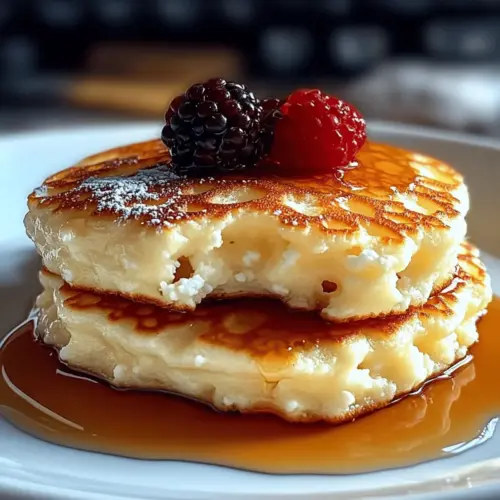 Cottage Cheese Pancakes