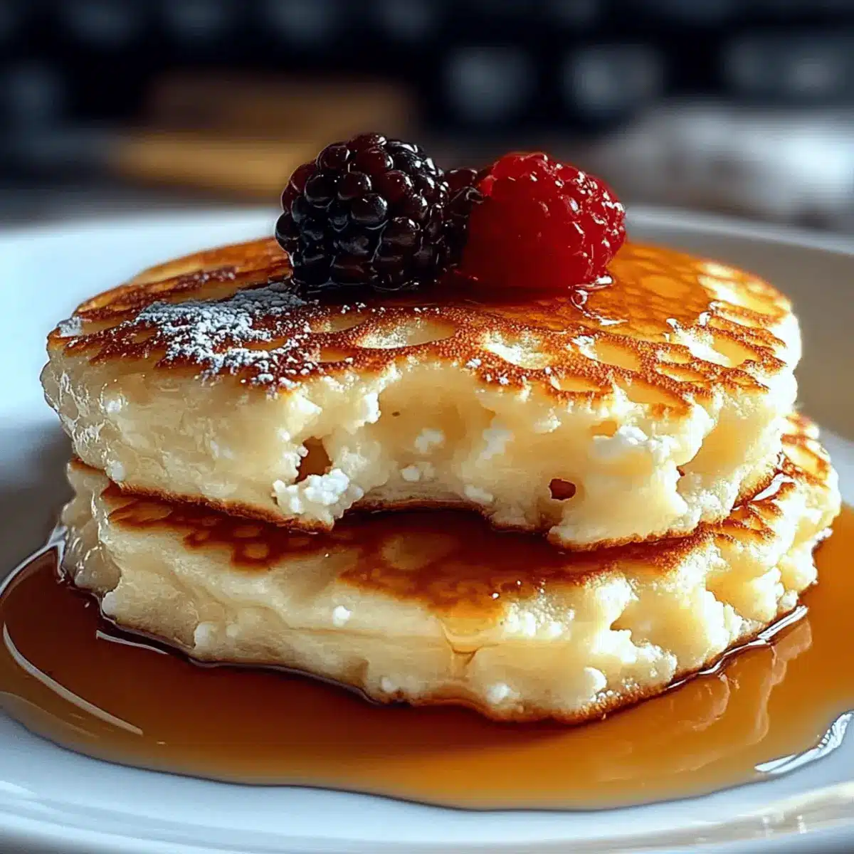 Cottage Cheese Pancakes