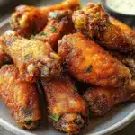 Crispy Dry Rub Chicken Wings