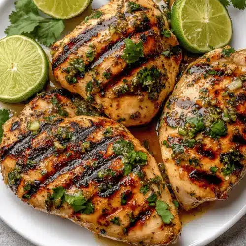 Grilled Chili Cilantro Lime Chicken