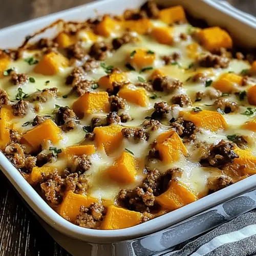 Ground Turkey Sweet Potato Casserole