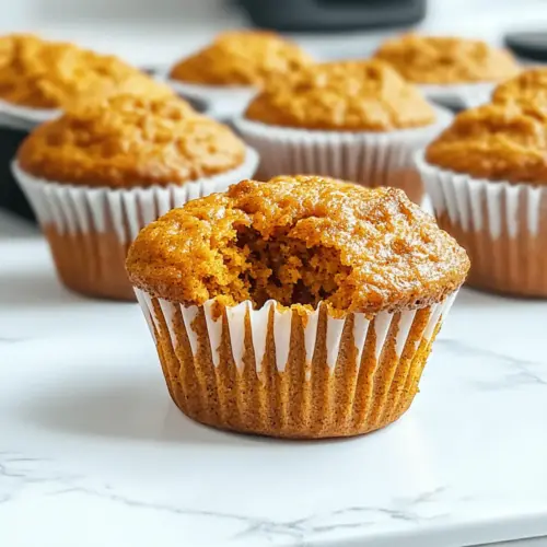 Healthy Greek Yogurt Pumpkin Muffins
