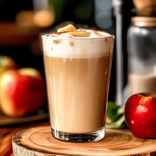 Iced Apple Crisp Non-Dairy Cream Chai