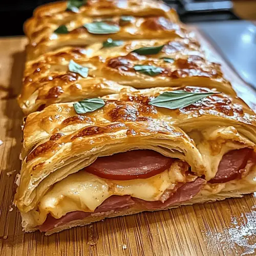 Italian Crescent Roll Sandwich Bake