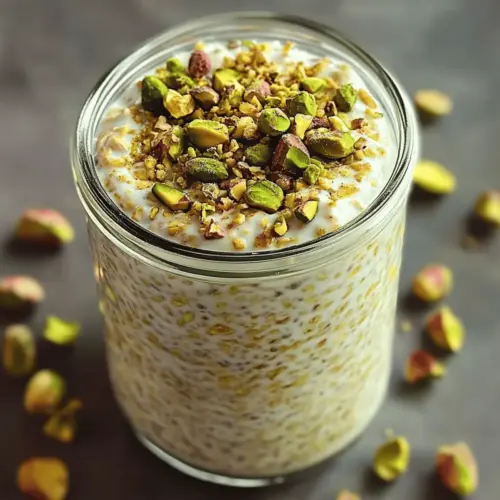 Pistachio Overnight Oats