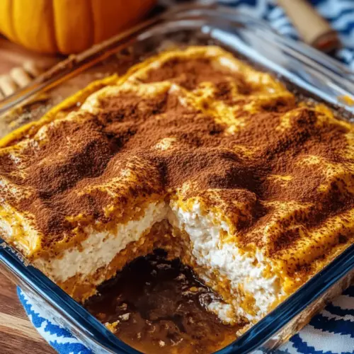 Pumpkin Cottage Cheese Bake