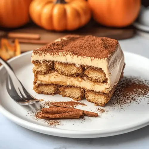 Pumpkin Spice Tiramisu