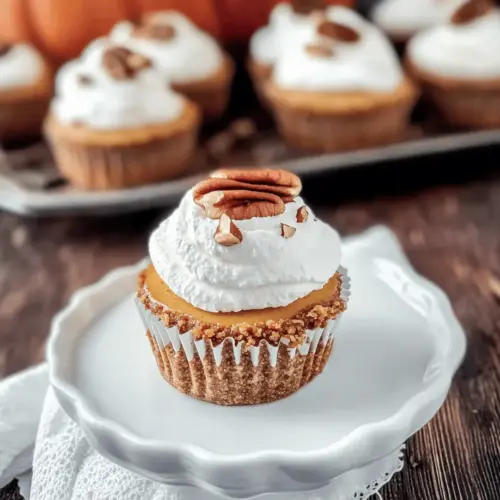 Skinny Mini Pumpkin Cheesecakes