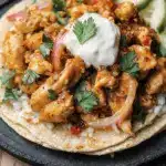 Slow Cooker Chicken Shawarma
