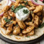 Slow Cooker Chicken Shawarma