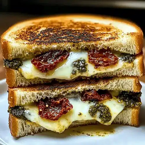 Sun-Dried Tomato Bacon Pesto Grilled Cheese