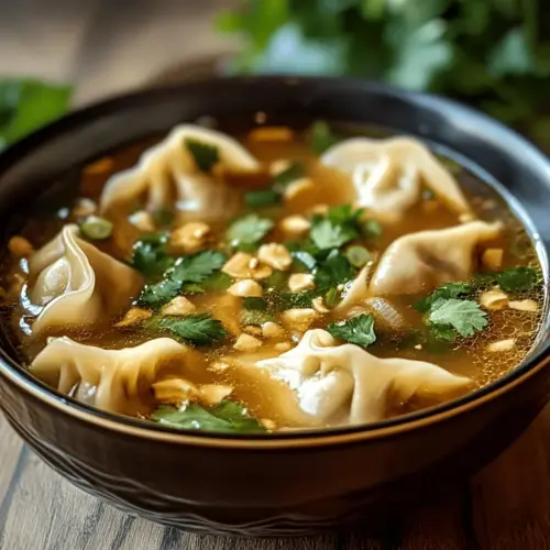 Thai Potsticker Soup