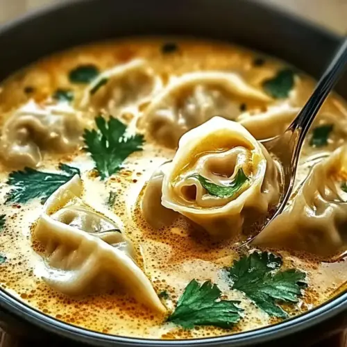 Comforting Thai Potsticker Soup