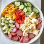 Italian Sub Salad Two Ways