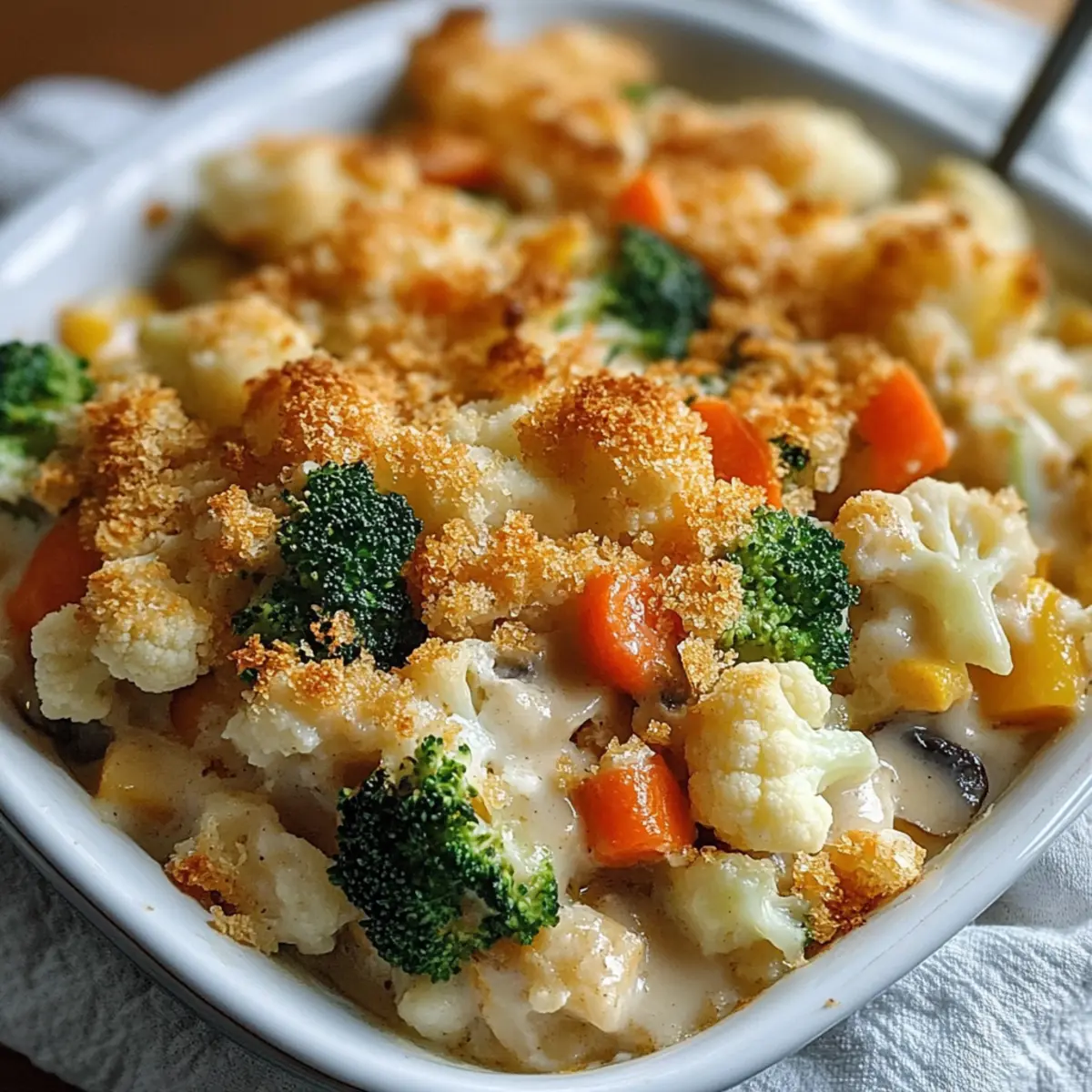 Creamy Winter Vegetable Casserole