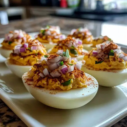 Elote Deviled Eggs