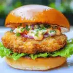 Crispy Chicken Burgers