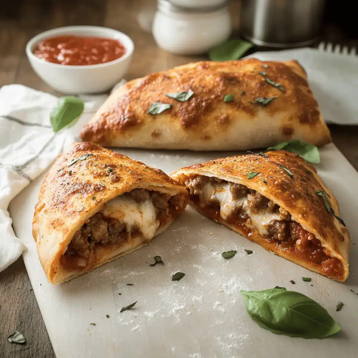 Easy Keto Calzone