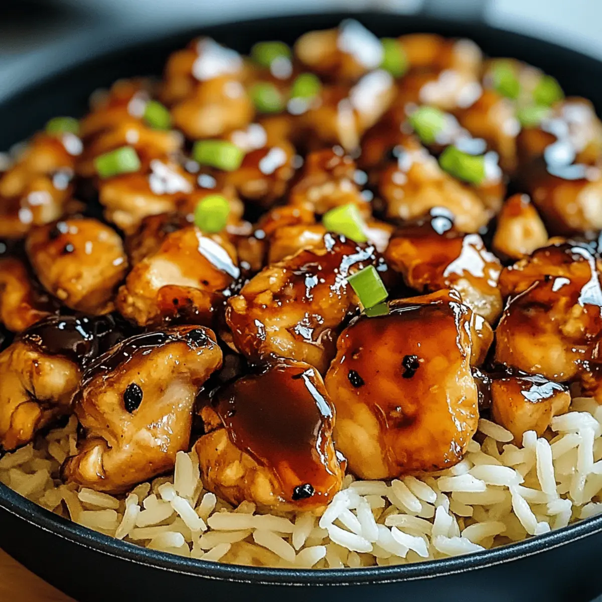 Honey BBQ Chicken Rice