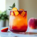 Peach Hibiscus Sunset Tea
