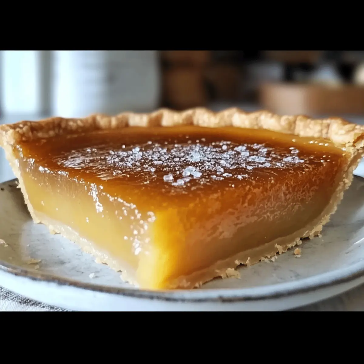 Salted Honey Pie