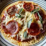 5 Minute Air Fryer Tortilla Pizza