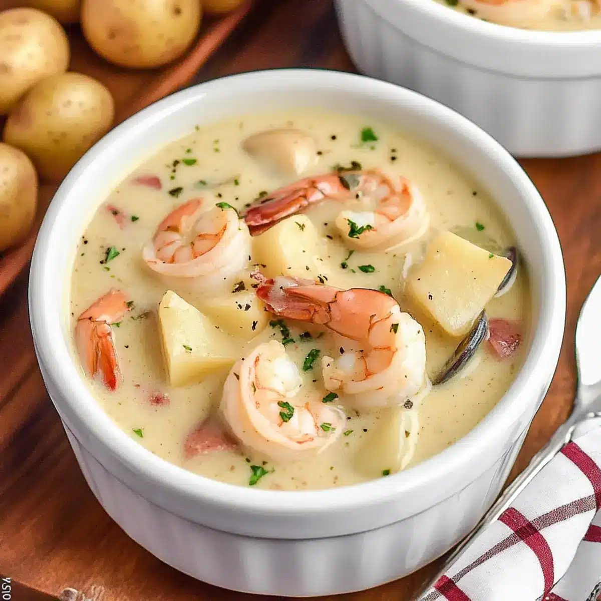 Seafood Chowder Recipe