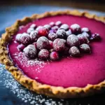 Cranberry Gingersnap Pie