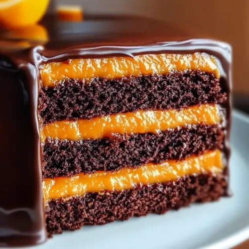 Chocolate Orange Layer Cake