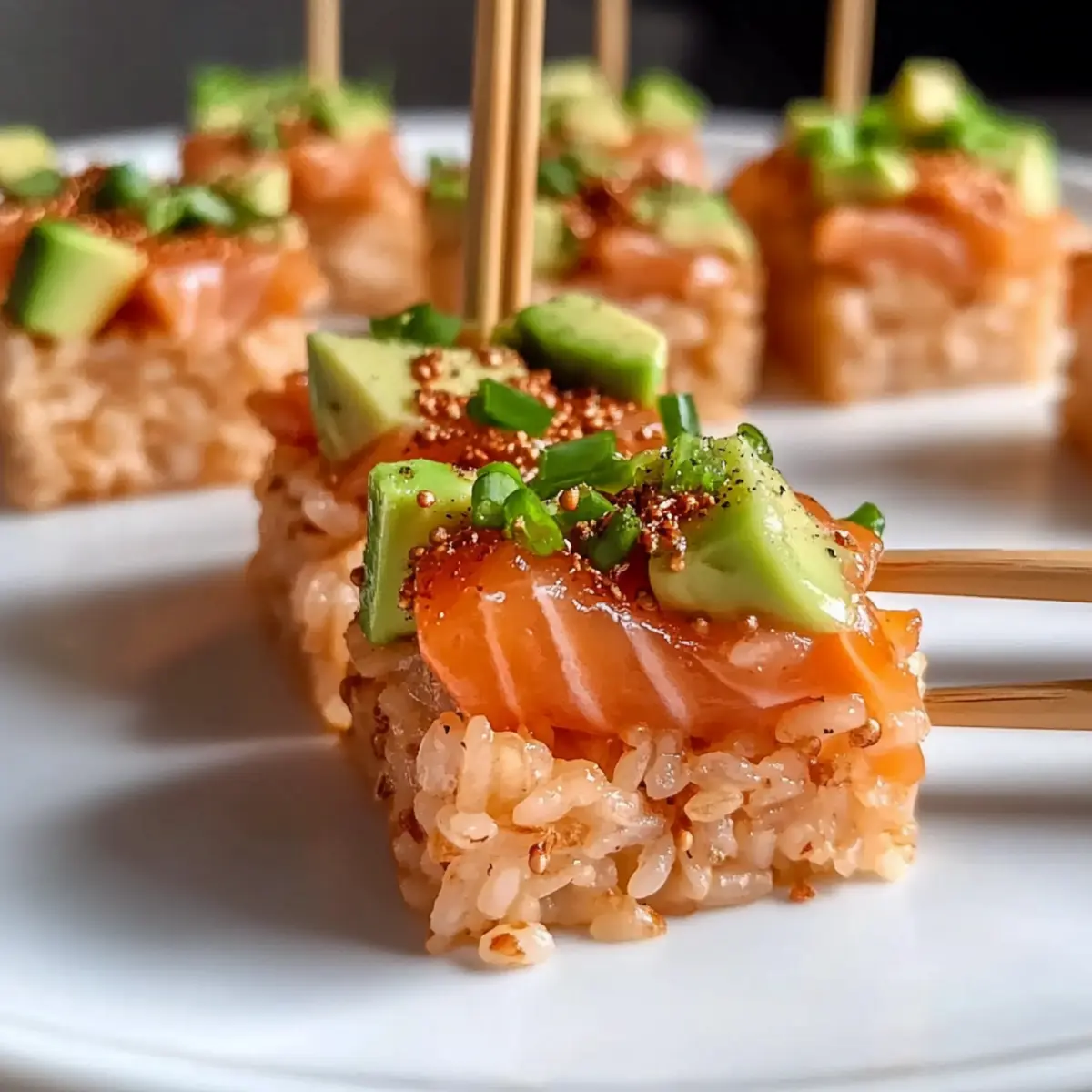 Salmon Crispy Rice