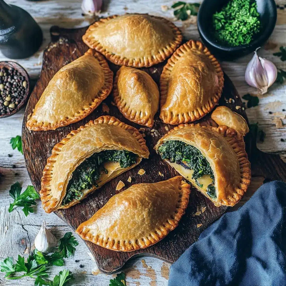 Vegan Empanadas with Spinach