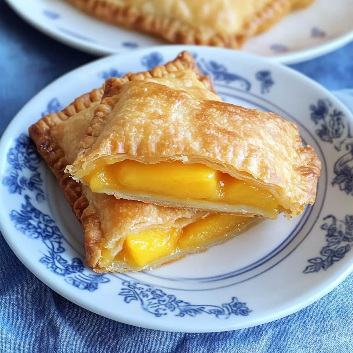 Peach Mango Pocket Pies