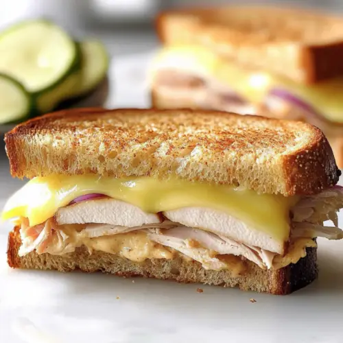 Turkey Dijon Melt Sandwiches