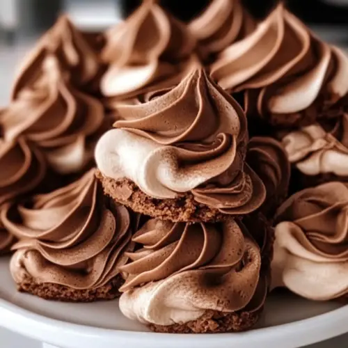 Chocolate Meringue Cookies