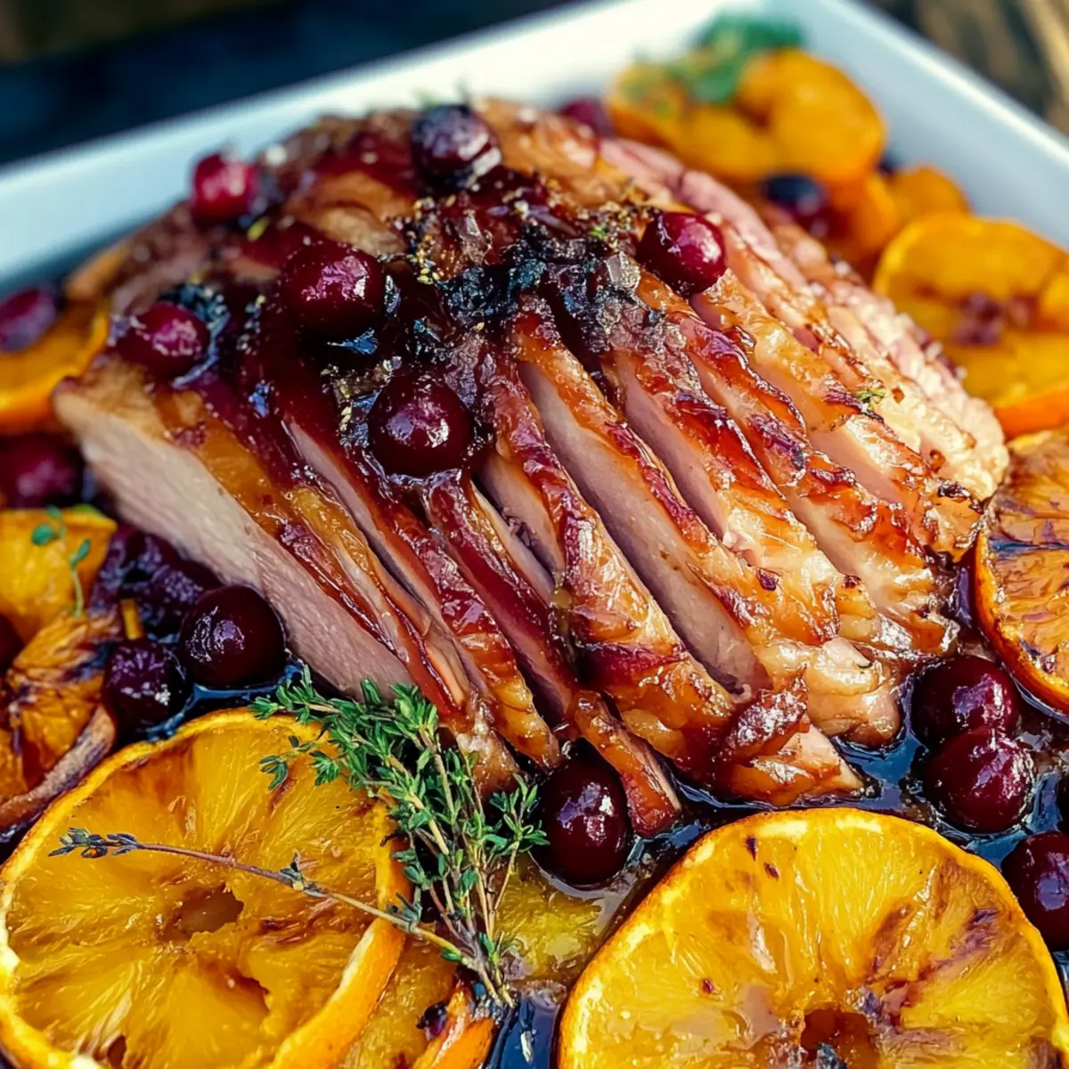 Honey Glazed Gammon Ham Recipe