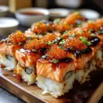 Spicy Salmon Sushi Bake Recipe