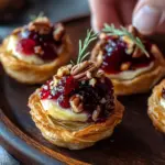 Baked Cranberry Brie Bites