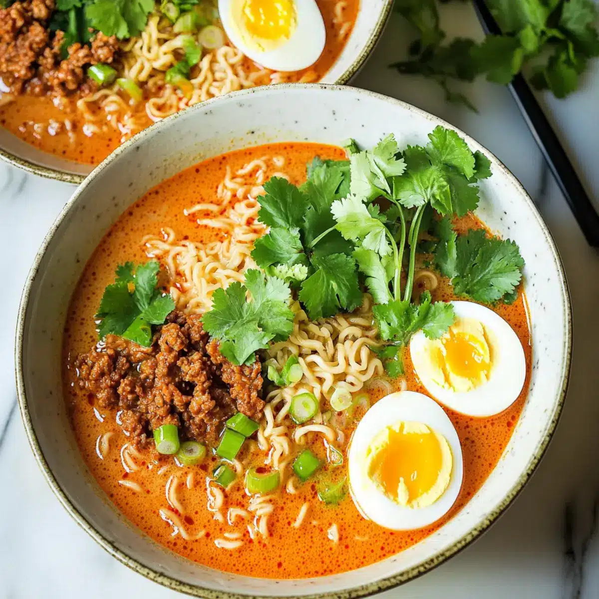 Thai Coconut Curry Ramen