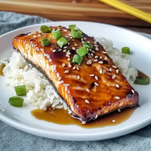 Orange Teriyaki Salmon