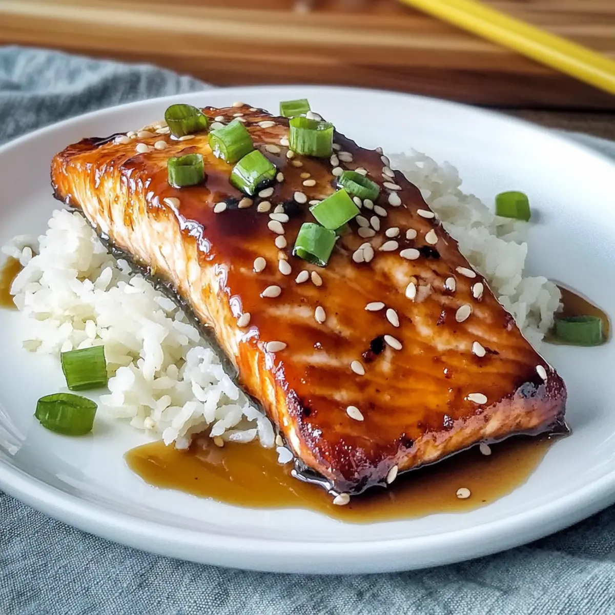 Orange Teriyaki Salmon