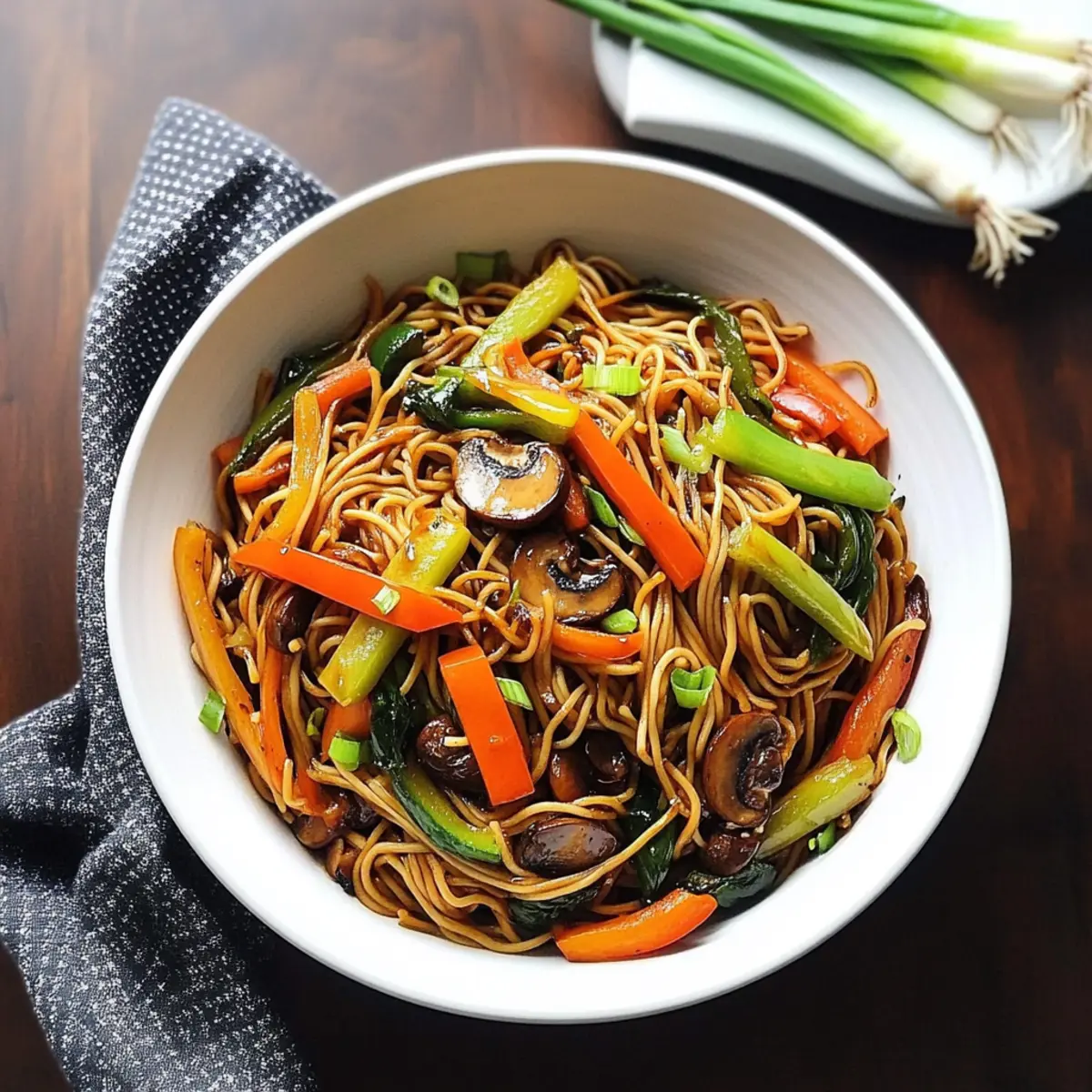 Loaded Vegetable Lo Mein