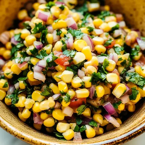 Zesty Fresh Corn Salsa