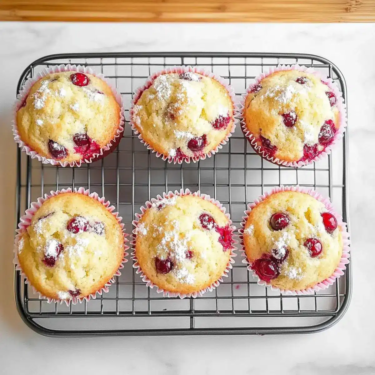 Fresh Cranberry Muffins